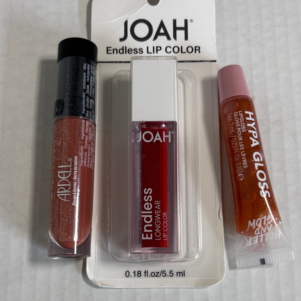 NEW Ardell Joah & Hypa Gloss Trio — Lite BR Coral Center& Neutral & Punk Sheen